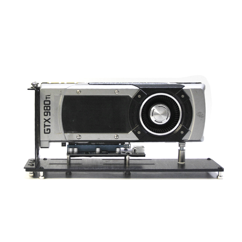 Vertical Gpu Bracket - グラフィックカード垂直アクリルブラケットライザー PCI Express ステントマウントスタンドホルダー PC ケース用