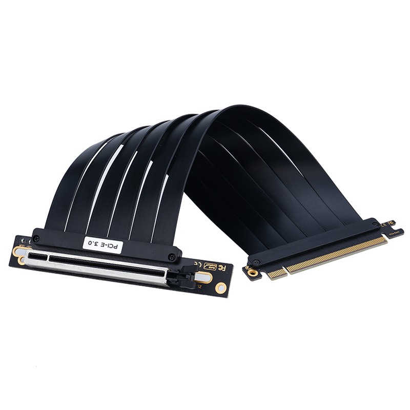 Vertical Gpu Bracket - PCIE 3.0 x16ライザーケーブル ビデオカード EMIシールド高速フレキシブルエクステンダー PCI