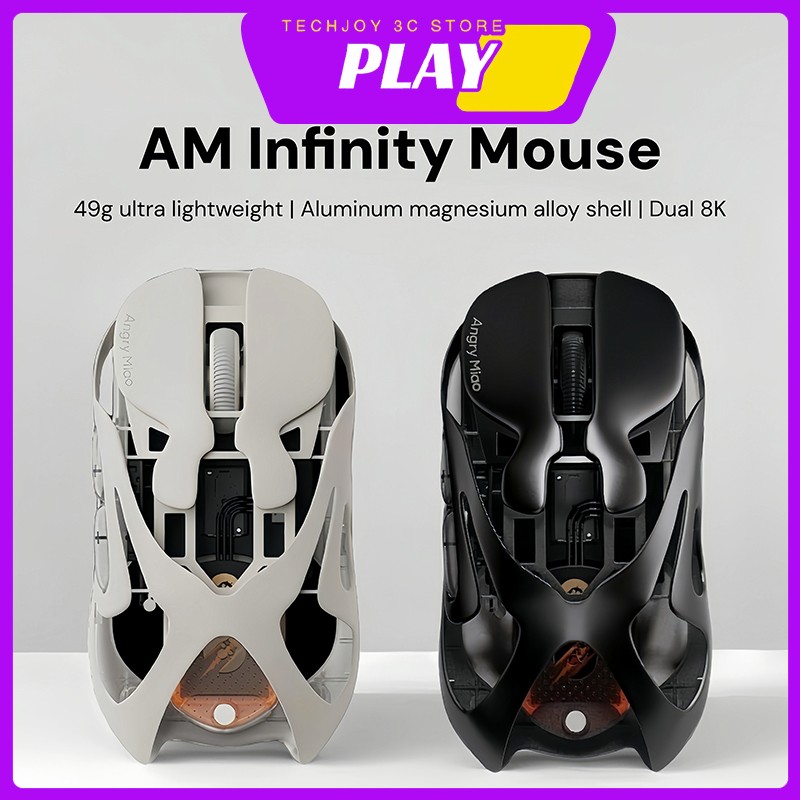 Gaming Hand Accessories - 怒りのミャオ族 AM Infinity マウス トリモード Paw3950