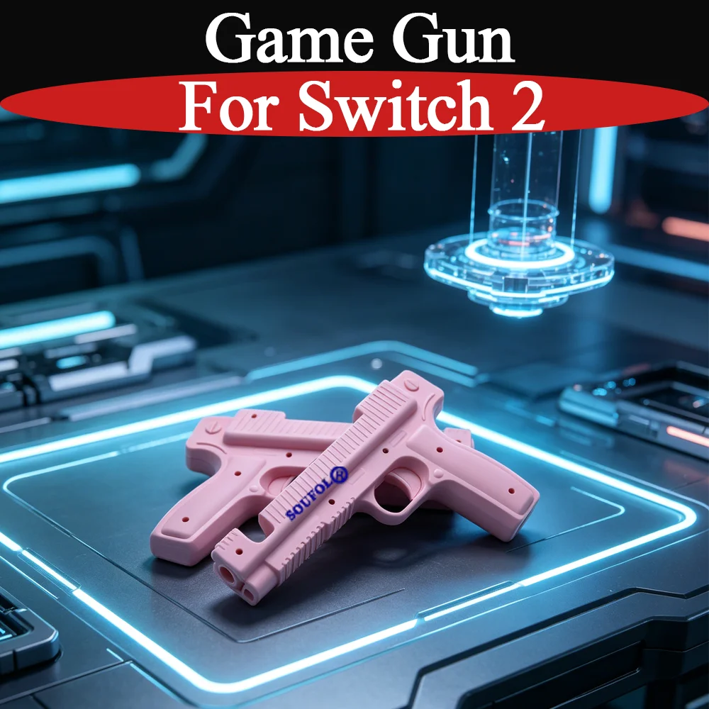 Gaming Hand Accessories - 新しい1ペア Switch2用 耐摩耗性体感ゲームガン 4色 シューティングガンストック ハンドグリップ