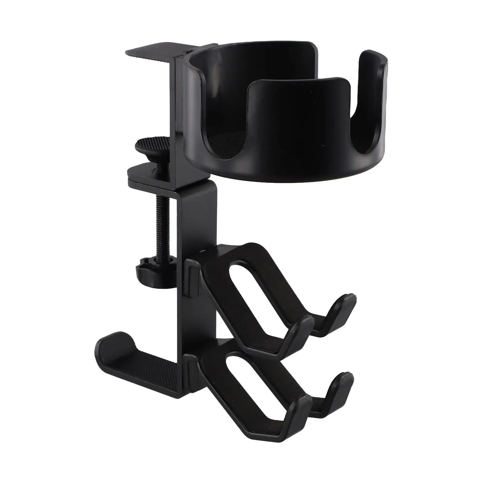 Gaming Accessories Wall Mount - 19.1x15.3x9.5cm ゲームパッドホルダー メタルゲームパッドウォールマウント ヘッドフォンハンガー ゲームセットアップアクセサリー 効率的な整理