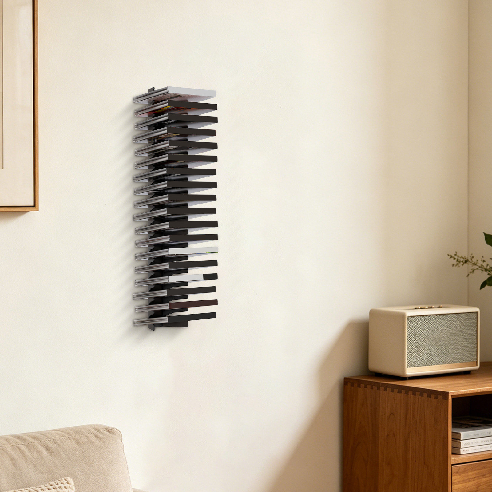 4個入り透明収納ユニット - 壁掛け式CDケース棚、ビデオゲ - Gaming Accessories Wall Mount のレビューと価格