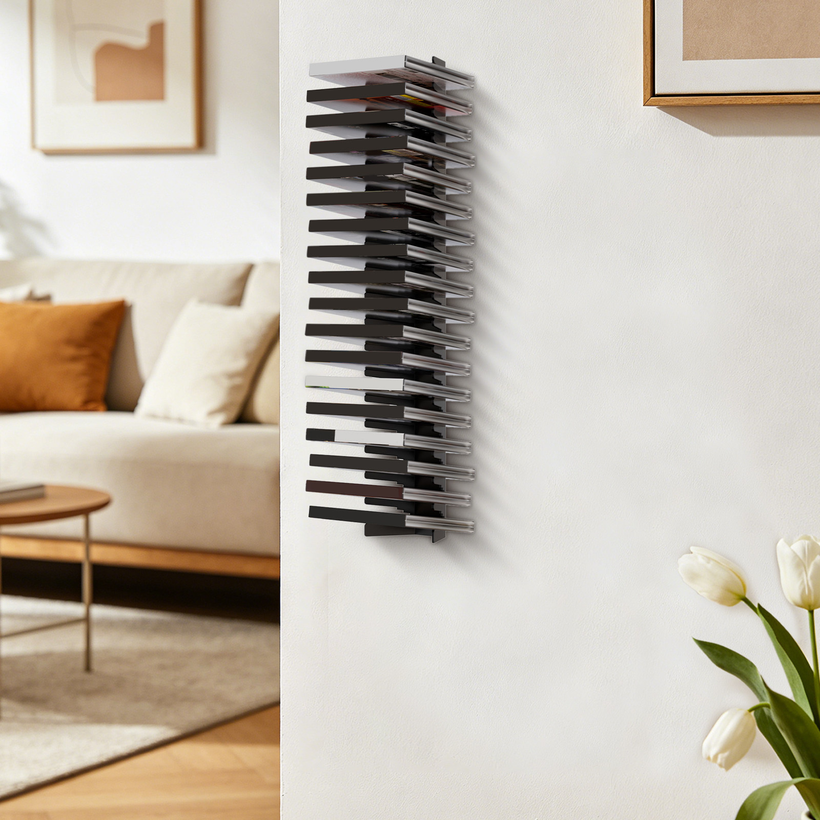 4個入り透明収納ユニット - 壁掛け式CDケース棚、ビデオゲ - Gaming Accessories Wall Mount のレビューと価格