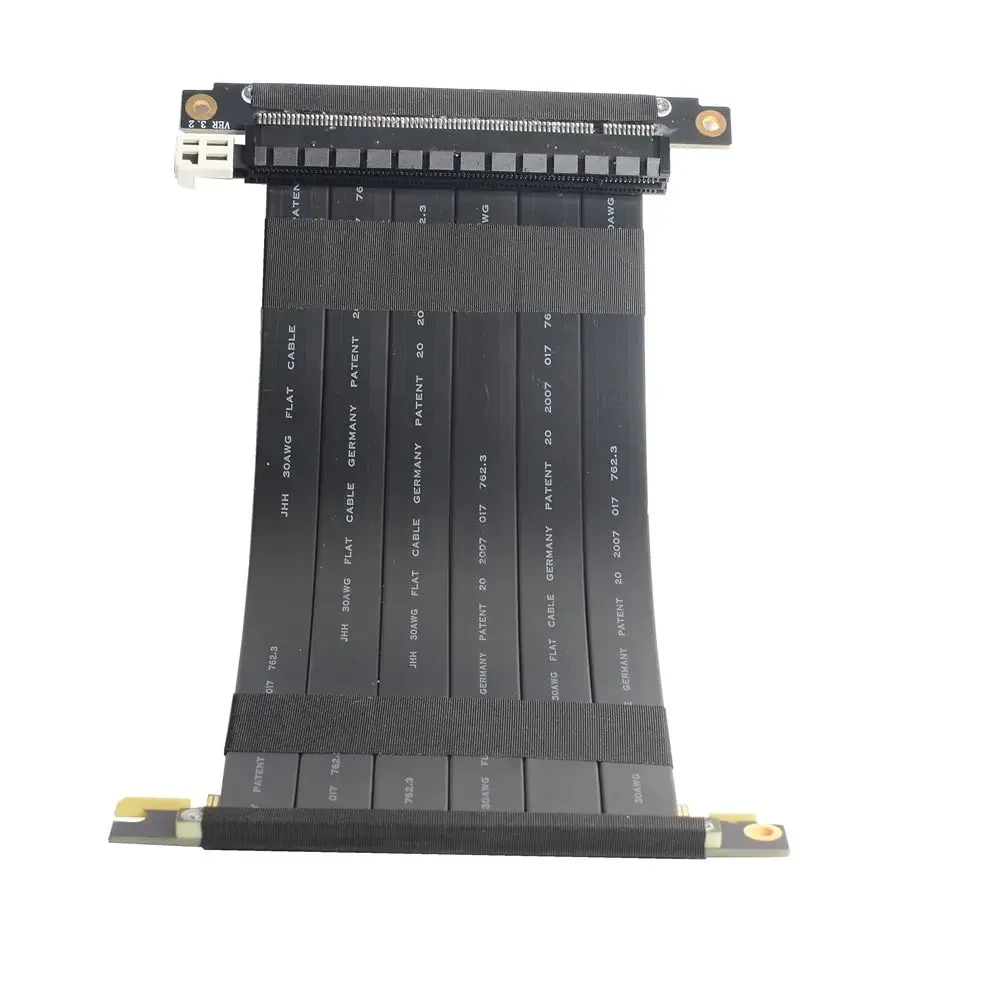 黒白ダブルリバースグラフィックカード延長ケーブル PCIe  - Vertical Gpu Bracket のレビューと価格