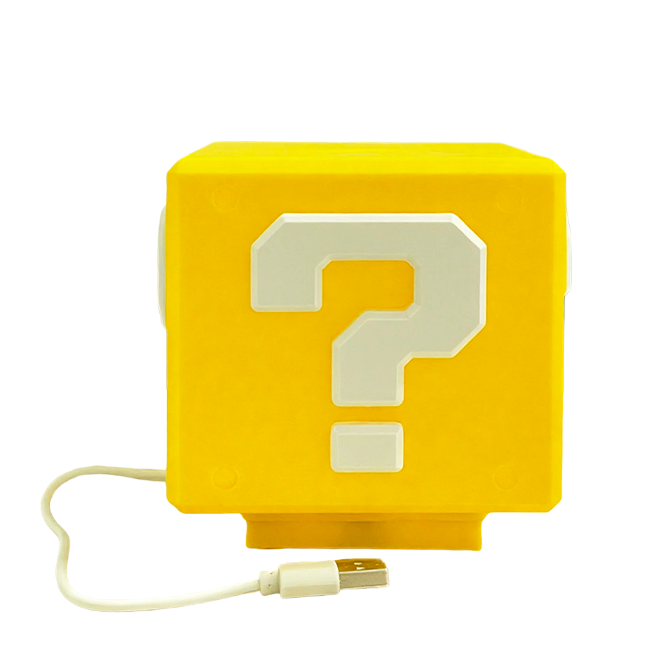 2026年版 クエスチョンブロックランプ サウンドエフェクト - Gaming Accessories For Room のレビューと価格