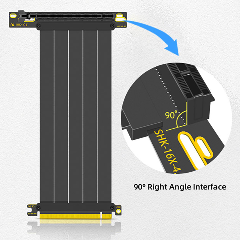 TEUCER PCI-E 4.0 X16 ライザー ケーブル - Vertical Gpu Bracket のレビューと価格