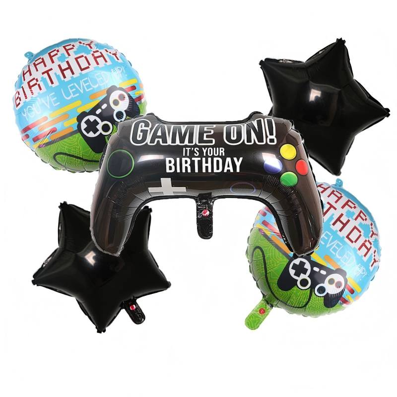 ビデオゲームコントローラーアルミフィルムバルーンゲームパッド - Gaming Accessories For Room のレビューと価格