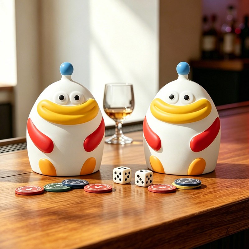 必須アイテム 可愛いぽっちゃりアヒル レジン製 ダイスシェイ - Gaming Accessories To Have のレビューと価格