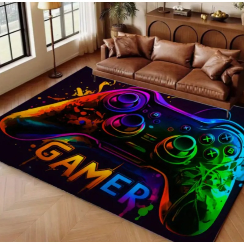 フランネルフロアマット、プレーヤーカーペットとコントローラー - Gaming Hand Accessories のレビューと価格