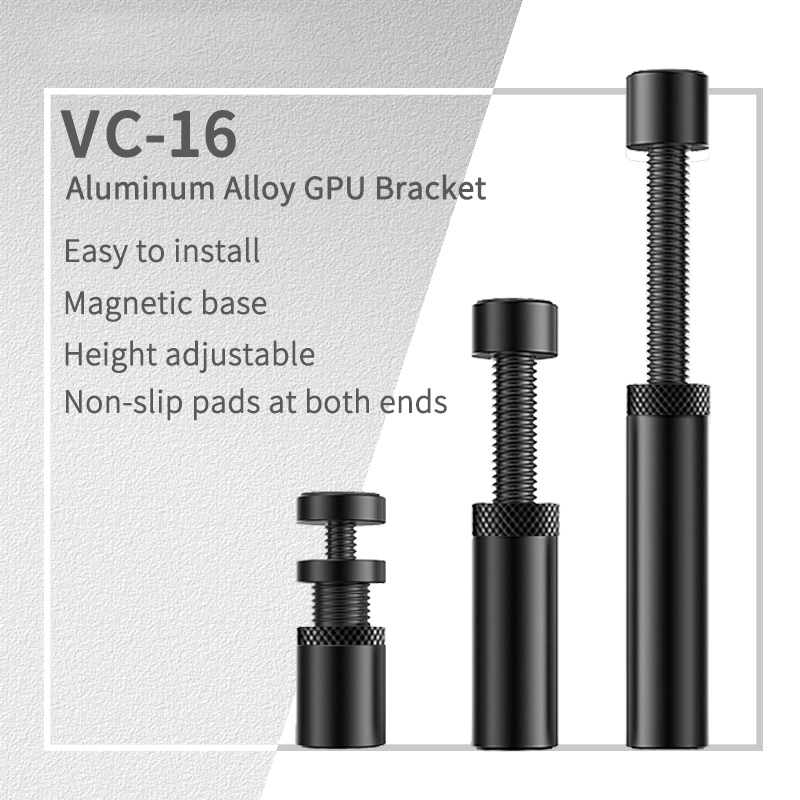 グラフィックスカード GPU ホルダー 調整可能な伸縮式回転 - Vertical Gpu Bracket のレビューと価格