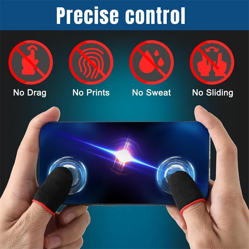 20 個電話ゲーム指スリーブゲームハンドコントローラー手袋抗 - Gaming Hand Accessories のレビューと価格