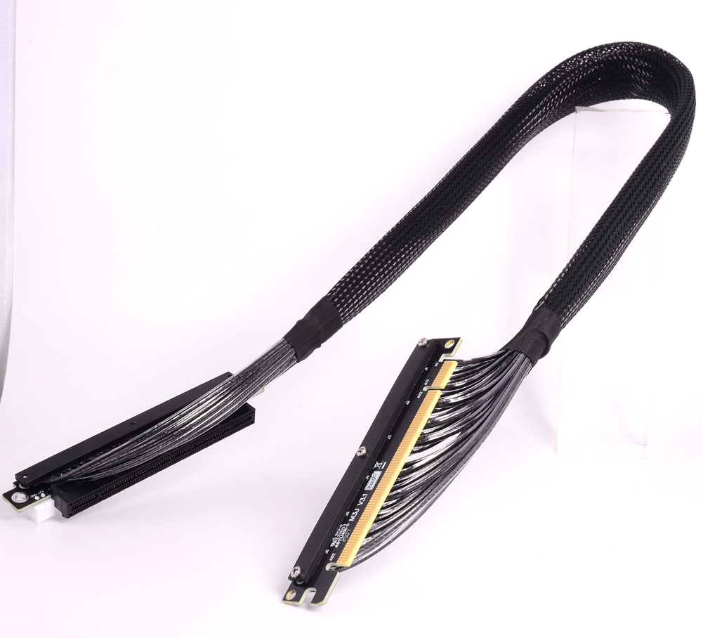 ADT新型デュアルリバースライザーケーブル 右＆左曲げケーブ - Vertical Gpu Bracket のレビューと価格