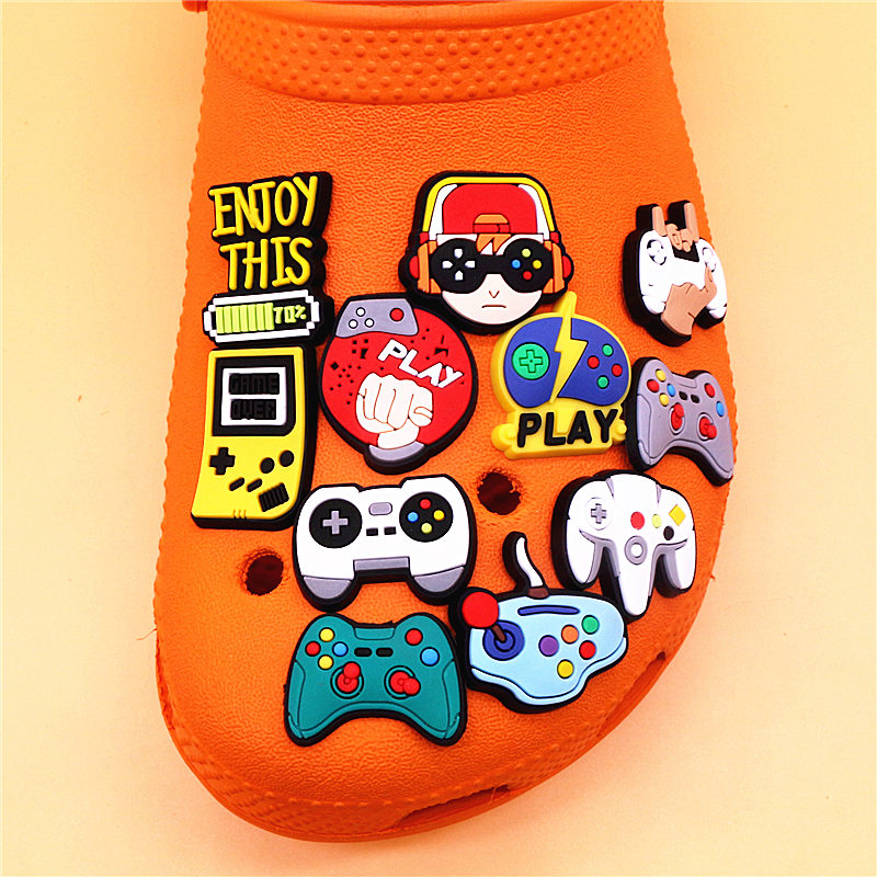 ゲーム愛好家のためのPVCシューズチャーム,ゲーム愛好家のた - Gaming Accessories For Kids のレビューと価格
