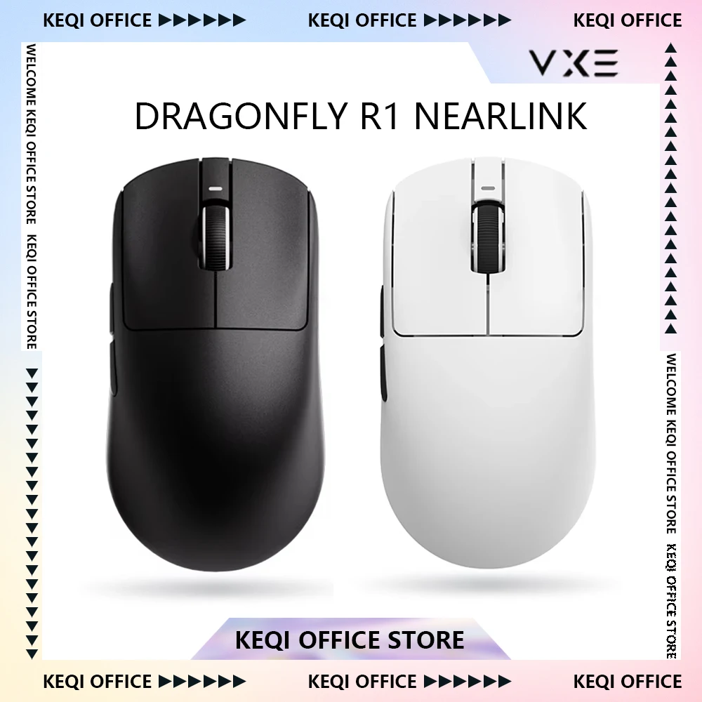 新しい VXE トンボ R1 ニアリンクマウス PAW339 - Gaming Hand Accessories のレビューと価格