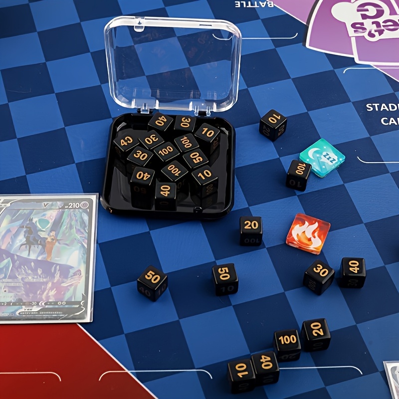 10個入り PTCG カウンタートークンダイス、アクリルデジ - Gaming Accessories To Have のレビューと価格