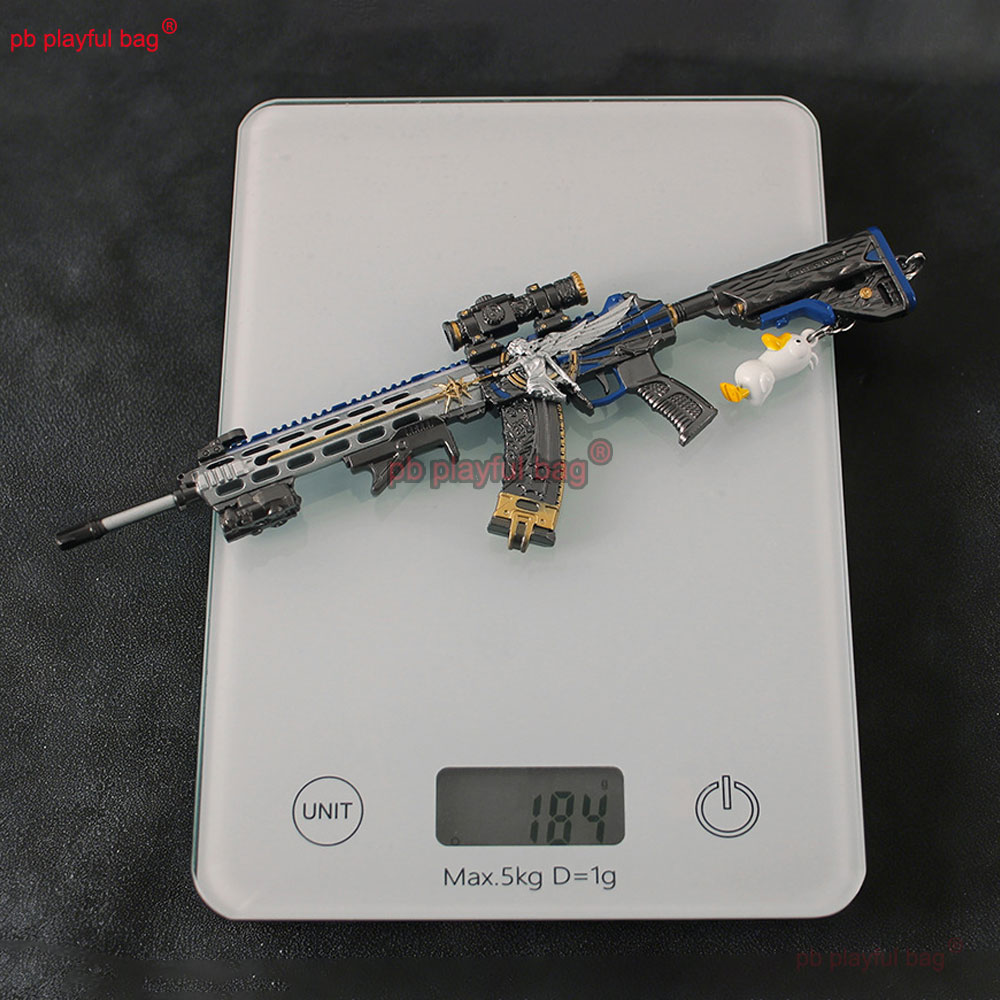 22cm着脱式おもちゃ銃キーホルダー金属製モデルディスプレイ - Gaming Accessories For Kids のレビューと価格