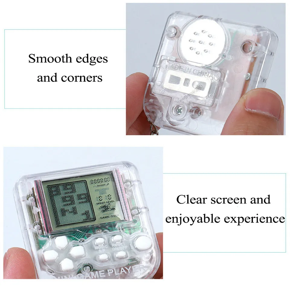 レトロミニハンドヘルドゲームプレーヤークラシック電子ゲームハ - Gaming Accessories For Kids のレビューと価格